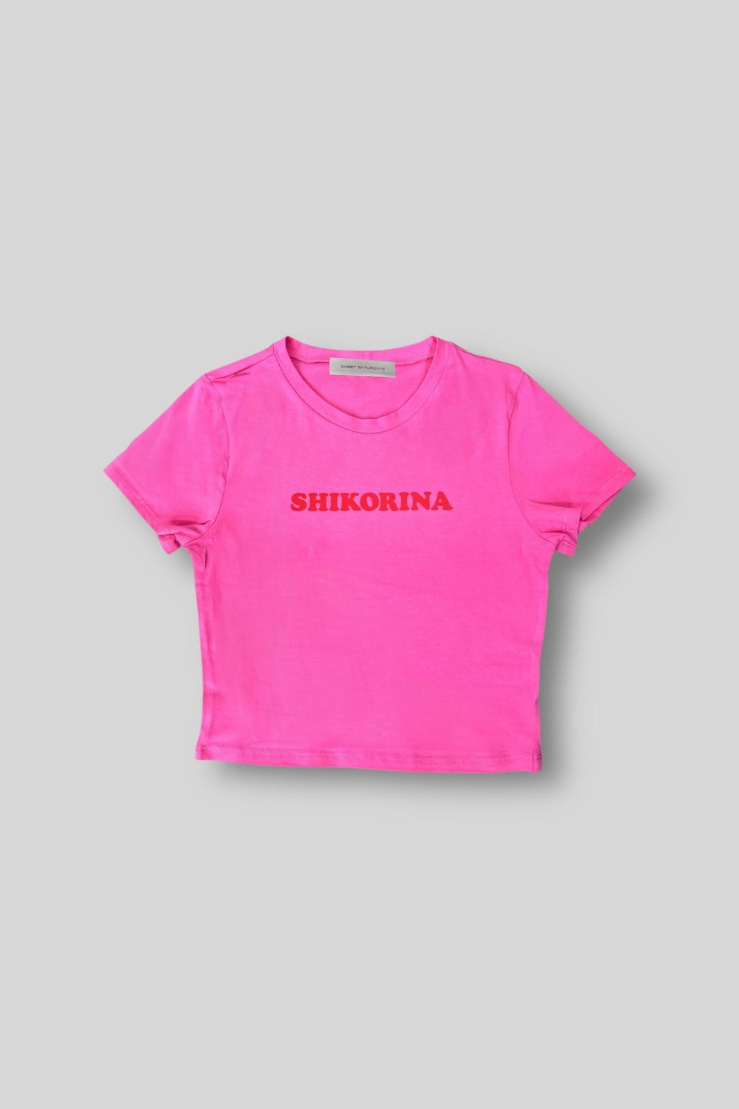 SHIKORINA BABY TEE - PINK