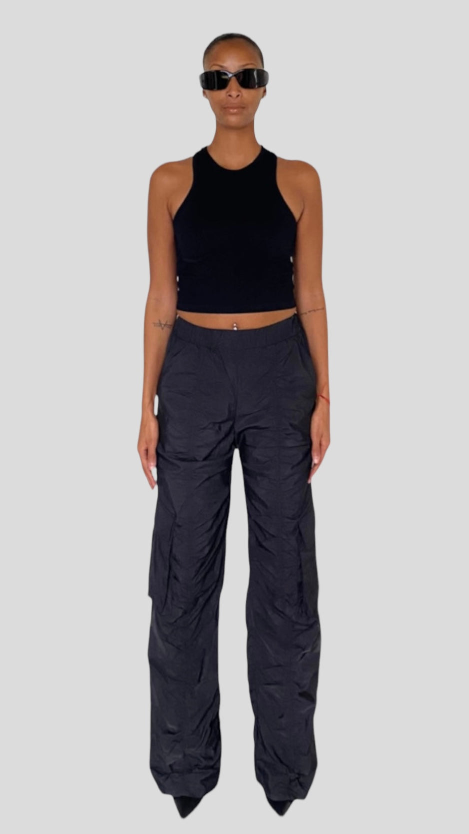 NOIR CARGO PANTS