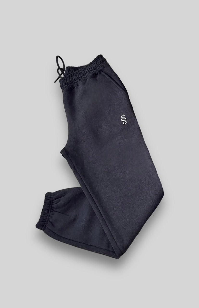 SIGNATURE SWEATPANTS - BLACKBERRY