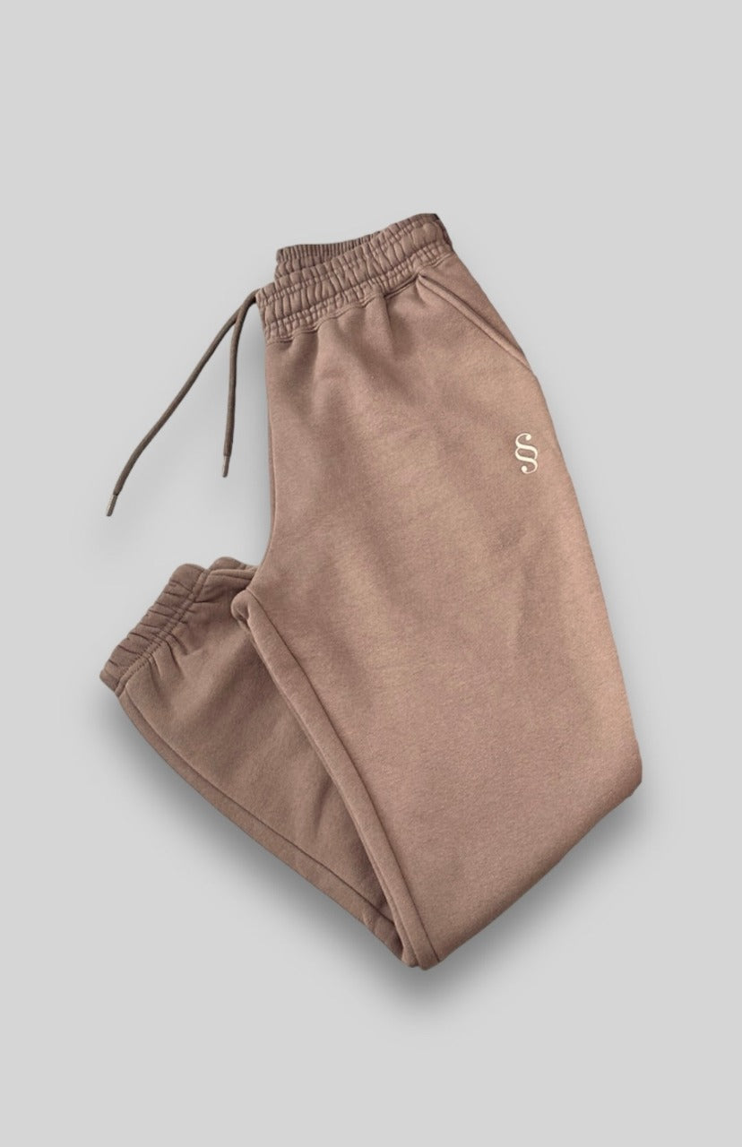 SIGNATURE SWEATPANTS - CHOCOLATE