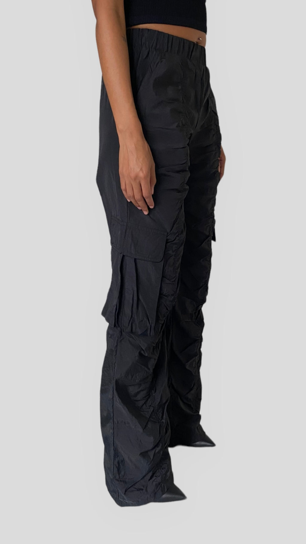 NOIR CARGO PANTS