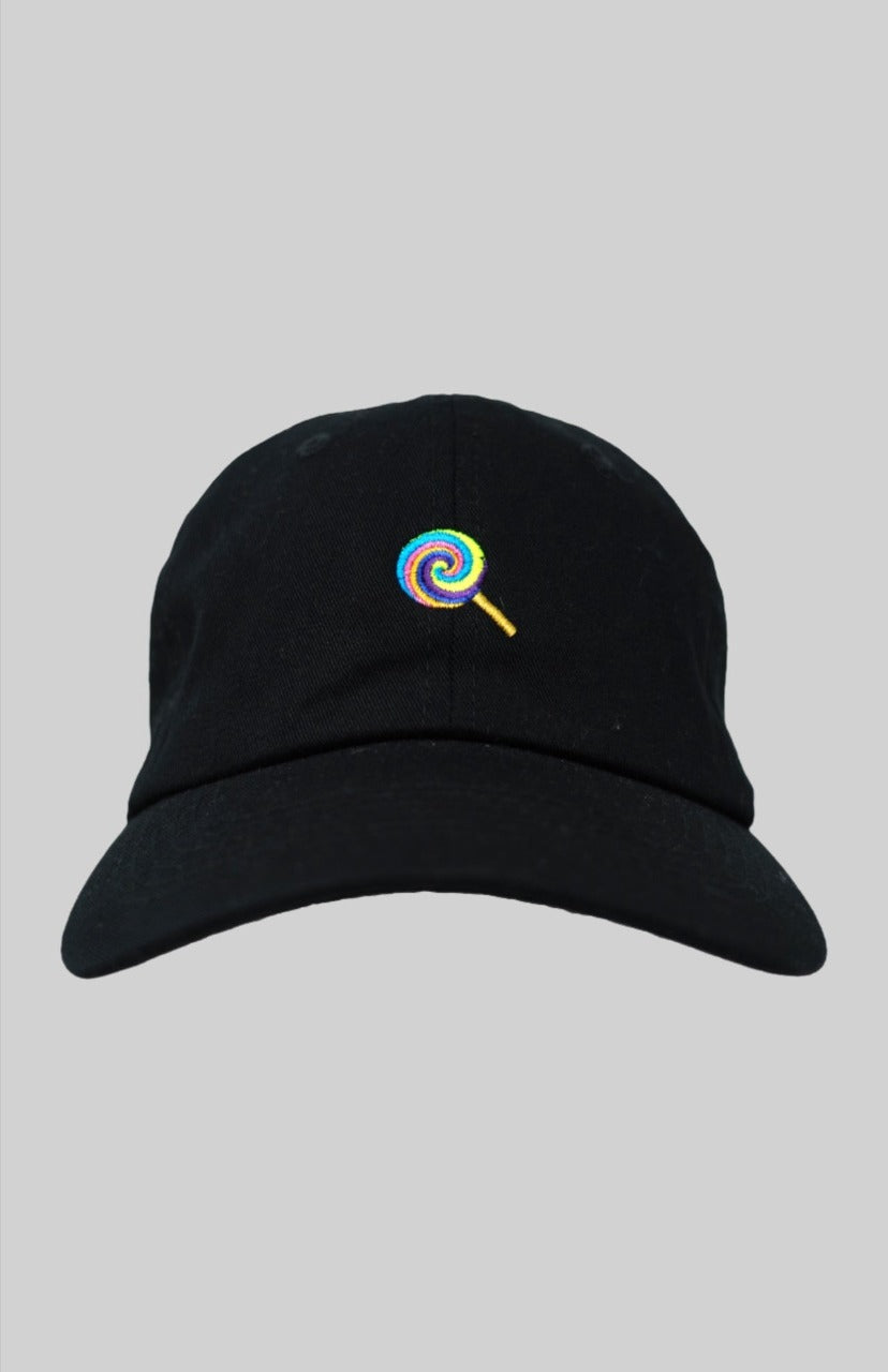 LOLLIPOP DAD HAT - BLACKBERRY