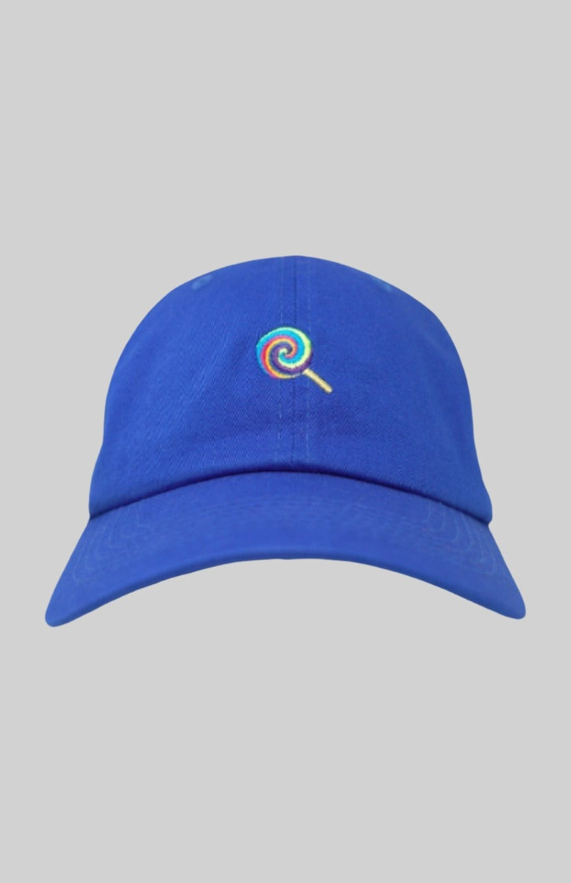 LOLLIPOP DAD HAT - BLUEBERRY